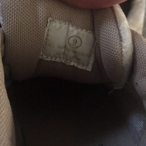 Platform Rose Gold Suede Shoes - Picture 4 of 4